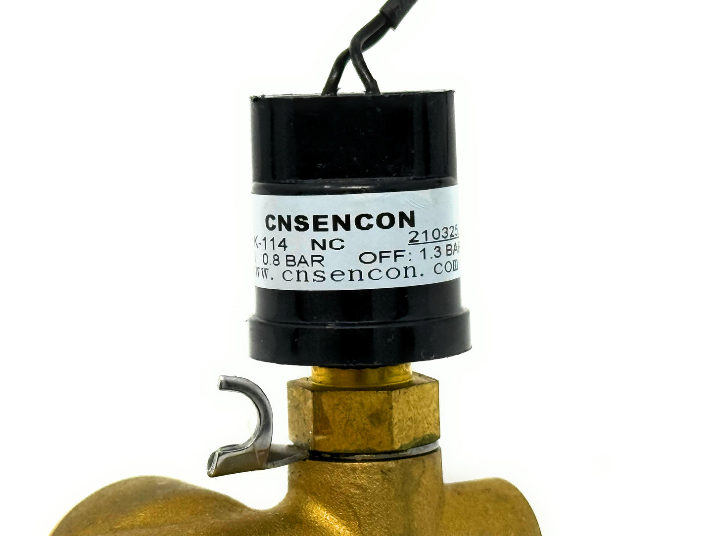 GENUINE SALAMANDER SHOWER PUMP PRESSURE SWITCH FOR NEGATIVE PUMP (On 0.8 bar / Off 1.3 bar)