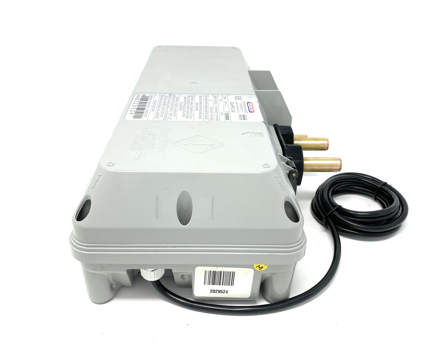 AQUALISA PUMPED A2 DIGITAL PROCESSOR- LOW PRESSURE GRAVITY FED (Grey)