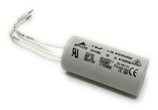 Genuine Grundfos 10uF capacitor for positive and negative pumps & others Ducati