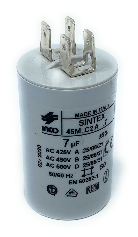 Genuine Stuart Turner 7uF capacitor for monsoon shower pumps