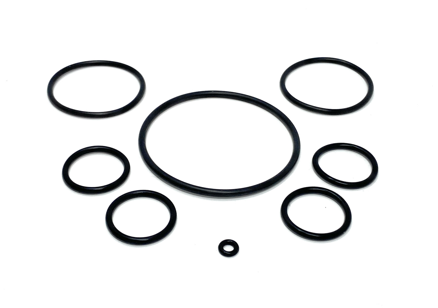 AQUALISA O RING FULL SEAL KIT- BLACK A2 QUARTZ SHOWER PUMP SPARES