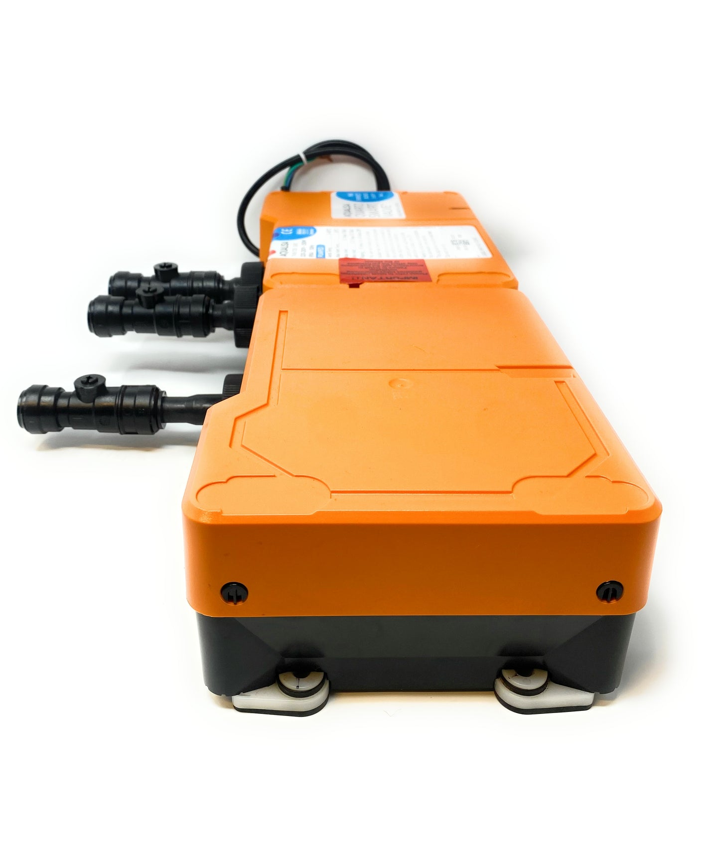 AQUALISA PUMPED A2 DIGITAL PROCESSOR- LOW PRESSURE GRAVITY FED 910595 (Orange)