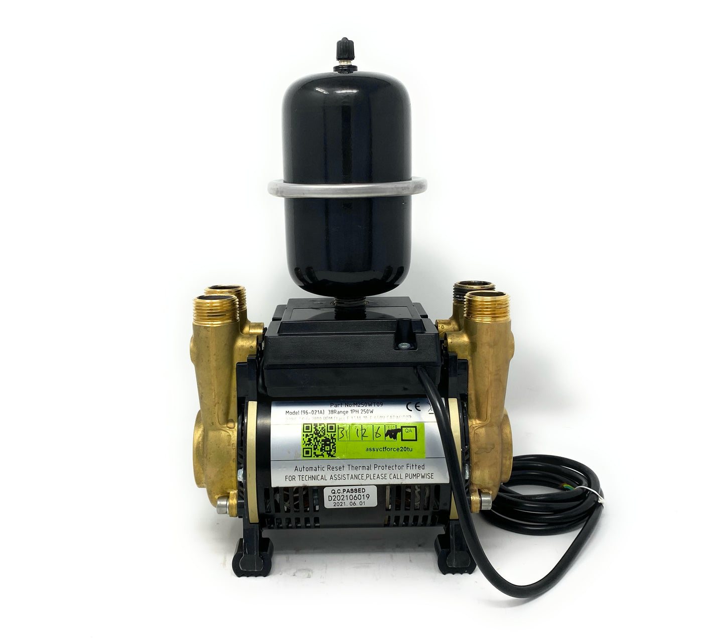 Salamander CT FORCE 20TU 2 bar Twin Universal Shower Pump