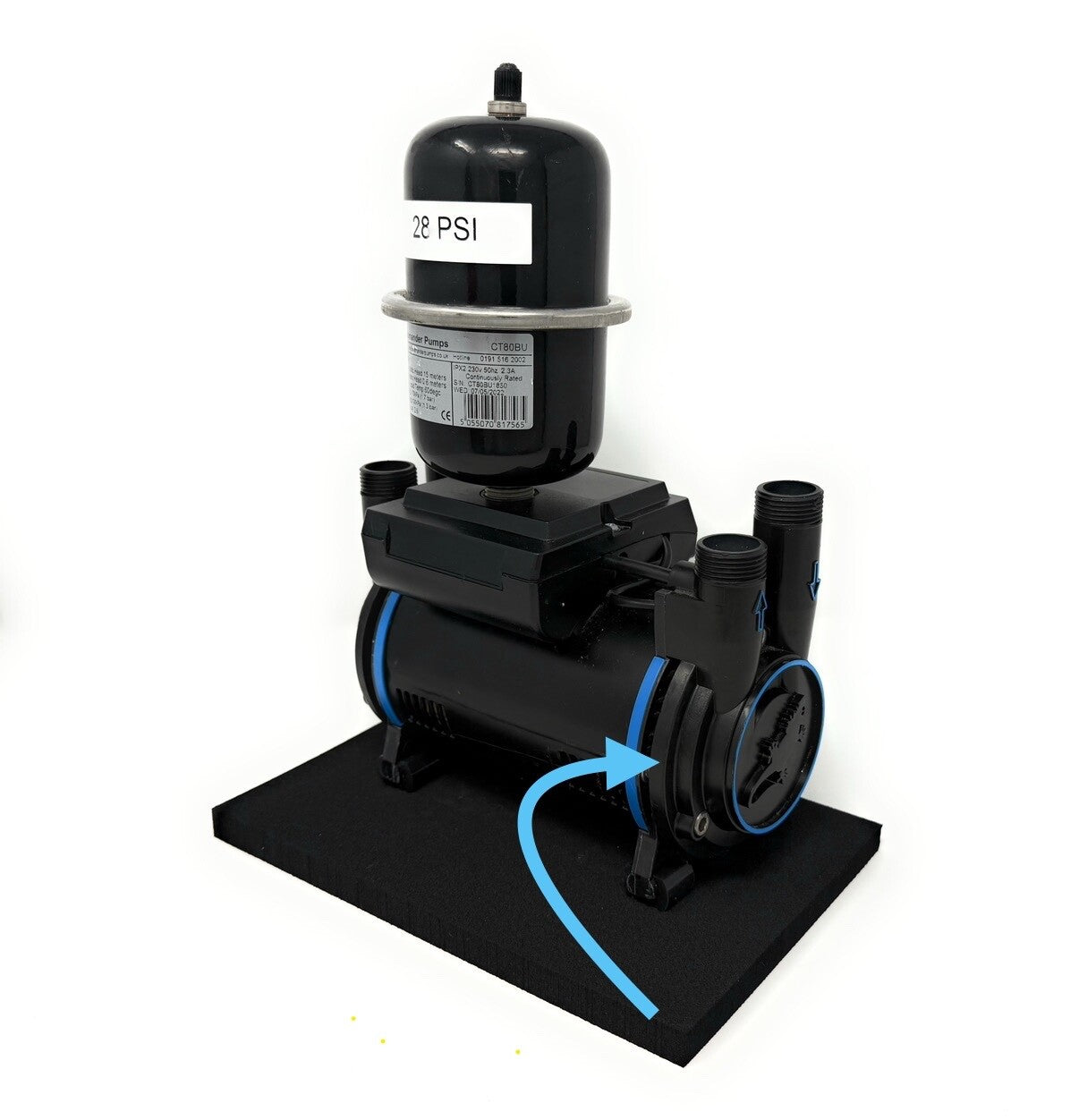 O-rings to suit Salamander CT FORCE CT XTRA shower pumps o ring kit